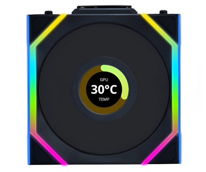 Wentylator do komputera LIAN LI Uni Fan SL Wireless 120 LCD Reverse 120mm